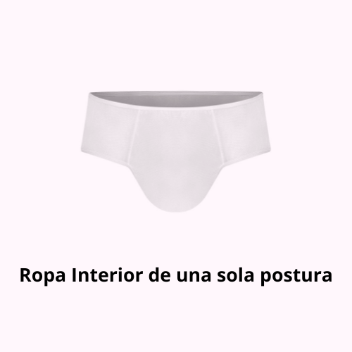 Ropa interior de una sola postura